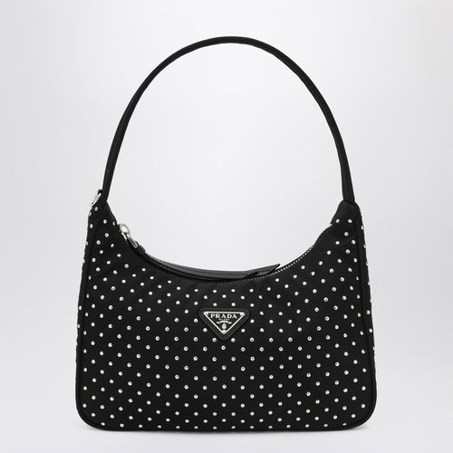 Black Re-Edition handbag with studs - Prada - Modalova