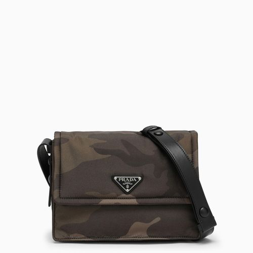 Small camouflage shoulder bag in padded Re-Nylon - Prada - Modalova