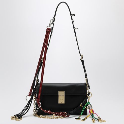 Soft Sound small leather shoulder bag with charms - Prada - Modalova