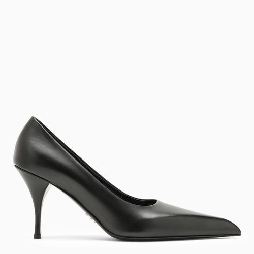 Pumps mit schwarzer Spitze aus Leder - Prada - Modalova