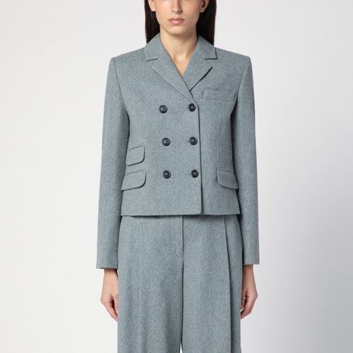 Mille grey double-breasted jacket - THE GARMENT - Modalova