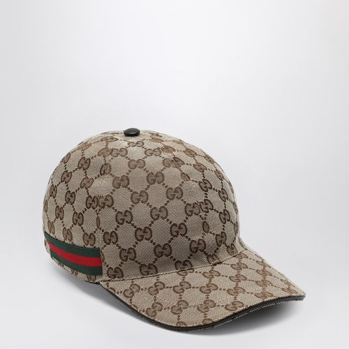 Baseball cap with Web - GUCCI - Modalova