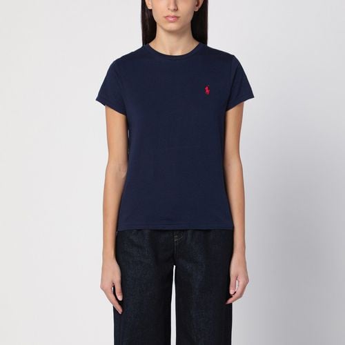 Blue cotton crew-neck T-shirt - Polo Ralph Lauren - Modalova