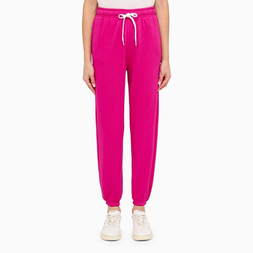 Fuchsia cotton jogging trousers - Polo Ralph Lauren - Modalova