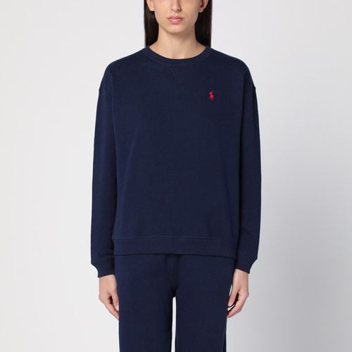 Blue cotton crewneck sweatshirt - Polo Ralph Lauren - Modalova