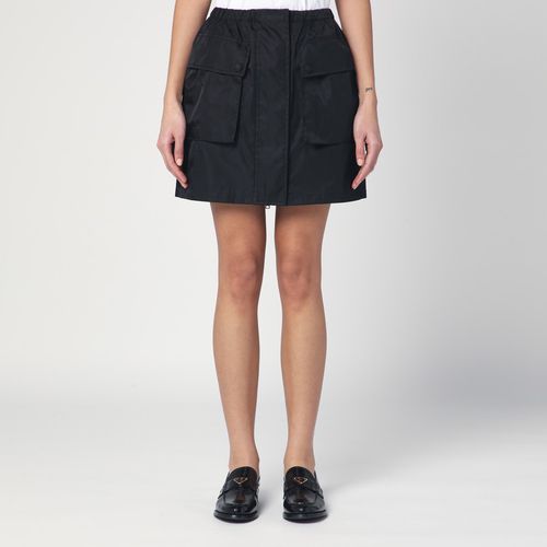 Black mini skirt in Re-Nylon - Prada - Modalova