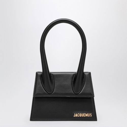 Le Chiquito Moyen black leather bag - JACQUEMUS - Modalova