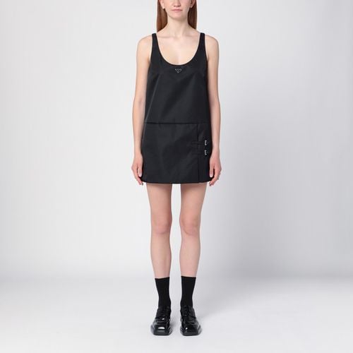 Black Re-Nylon camisole dress - Prada - Modalova