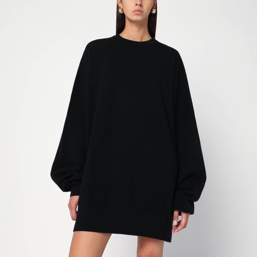 Black oversized cashmere sweater - extreme cashmere - Modalova