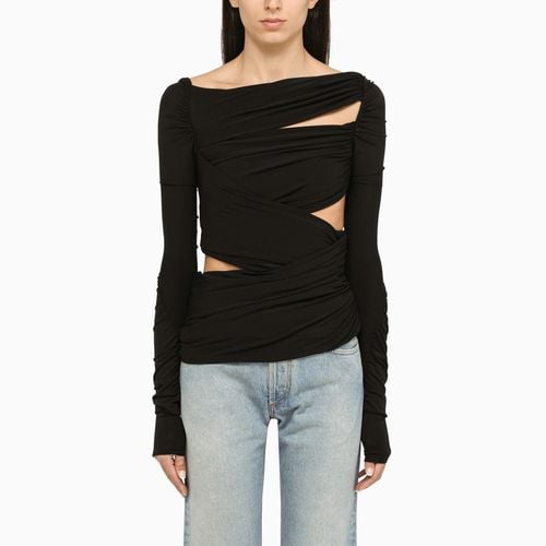 Black layered top - The Attico - Modalova