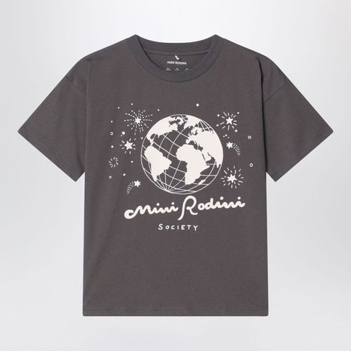 Graues T-Shirt aus Bio-Baumwolle - Mini Rodini - Modalova