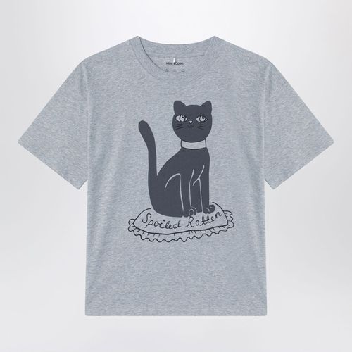 Grey T-shirt in organic cotton - Mini Rodini - Modalova