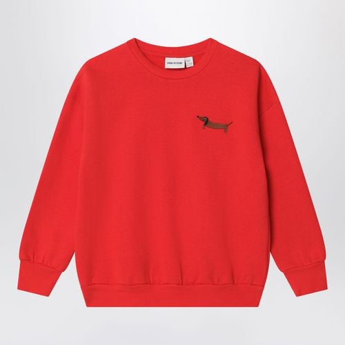 Red sweatshirt in organic cotton - Mini Rodini - Modalova