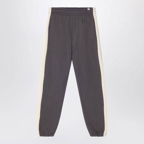 Grey organic cotton jogging trousers - Mini Rodini - Modalova