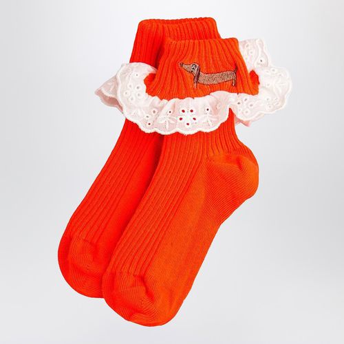 Red cotton socks - Mini Rodini - Modalova