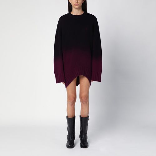 Oversized pink degrade jumper - The Attico - Modalova