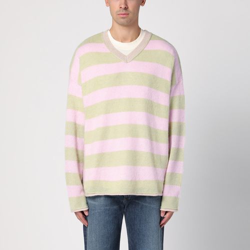 Light green/pink striped jumper - New Amsterdam Surf Association - Modalova