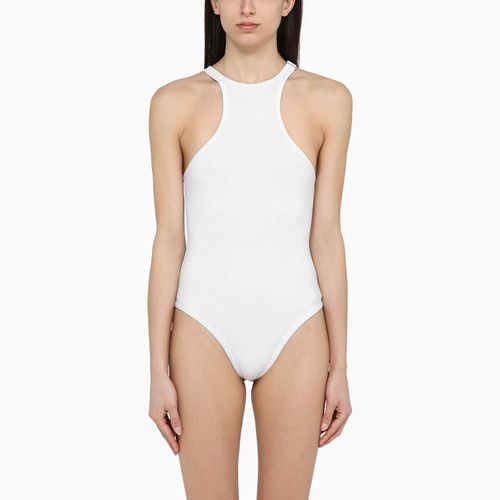 White one-piece swimming costume - The Attico - Modalova