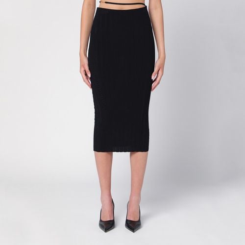 Pralù black knitted midi skirt - JACQUEMUS - Modalova