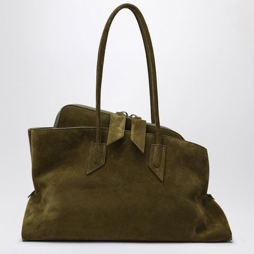 La Passeggiata Medium khaki bag - The Attico - Modalova