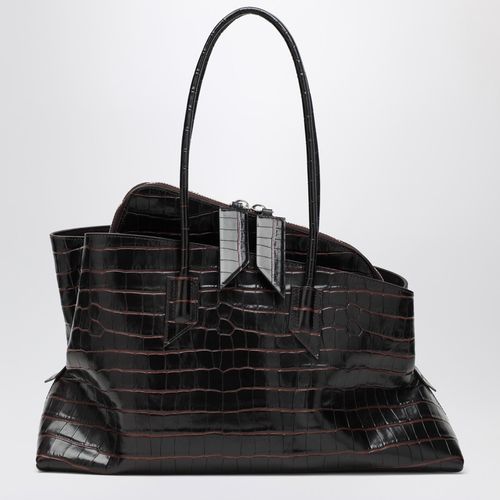 La Passeggiata Medium Coffee Bag - The Attico - Modalova