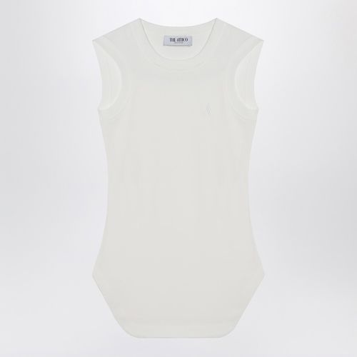 Reese white jersey tank top - The Attico - Modalova