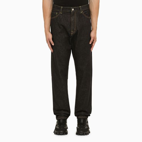 Dark blue loose denim jeans - 7 Moncler X FRGMT - Modalova