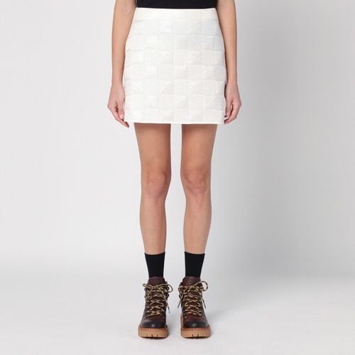 White padded mini skirt - Moncler - Modalova