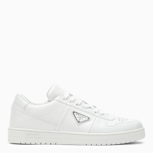 Sneaker Downtown in pelle bianca - Prada - Modalova