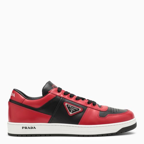 Downtown red/black trainer - Prada - Modalova