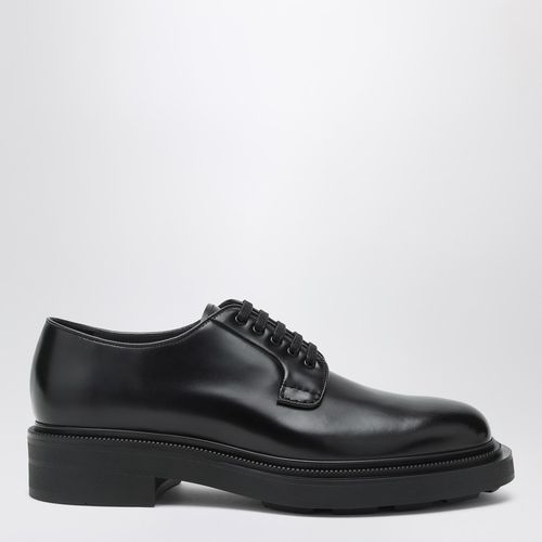Lace-up shoes in polished leather - Prada - Modalova