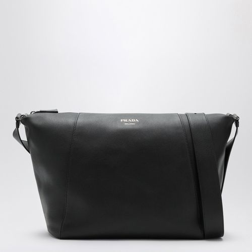 Black leather shoulder bag - Prada - Modalova