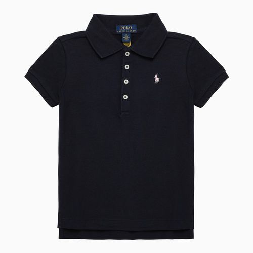 Navy cotton polo shirt with logo - Polo Ralph Lauren - Modalova