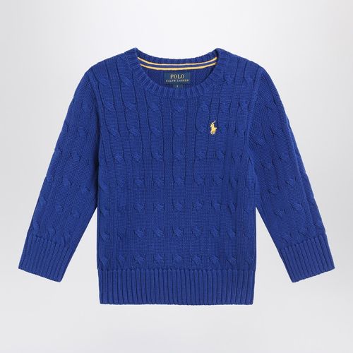 Bright cable-knit crewneck sweater - Polo Ralph Lauren - Modalova