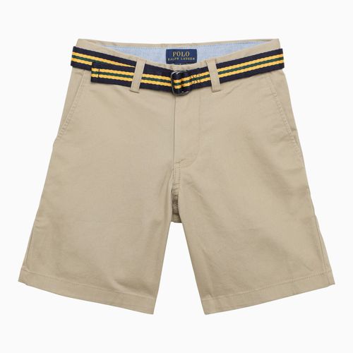 Cotton bermuda shorts with belt - Polo Ralph Lauren - Modalova