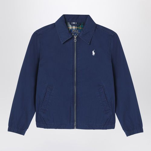 Marineblaue Jacke aus Baumwolle mit Reißverschluss - Polo Ralph Lauren - Modalova