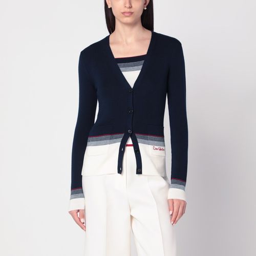 Cardigan con ricamo Chez in lana - Valentino - Modalova