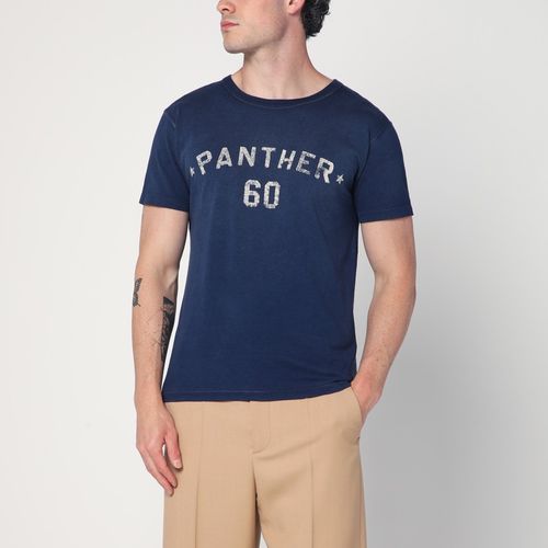 T-shirt blu Chez Valentino - Valentino - Modalova