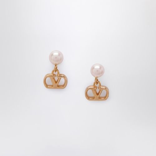Vlogo Signature earrings with pearl - Valentino Garavani - Modalova