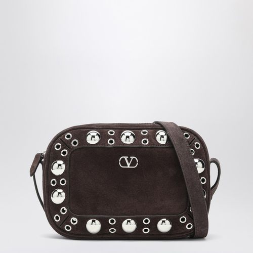 Borsa Nellcôte in suede con borchie e rivetti - Valentino Garavani - Modalova