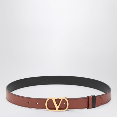 Cintura reversibile Vlogo Signature /nera - Valentino Garavani - Modalova