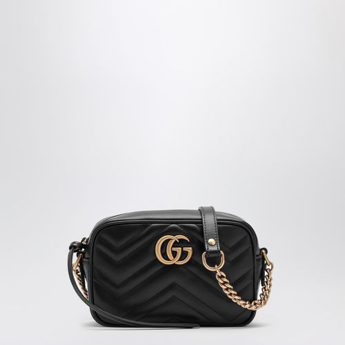 Schwarze Mini Tasche GG Marmont - GUCCI - Modalova