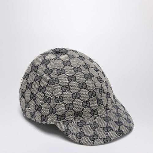 Beige and ebony GG fabric baseball cap - GUCCI - Modalova