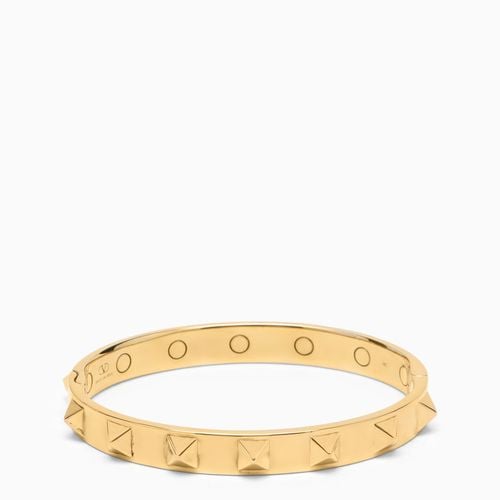 Goldfarbenes Bangle-Armband Rockstud aus Metall - Valentino Garavani - Modalova