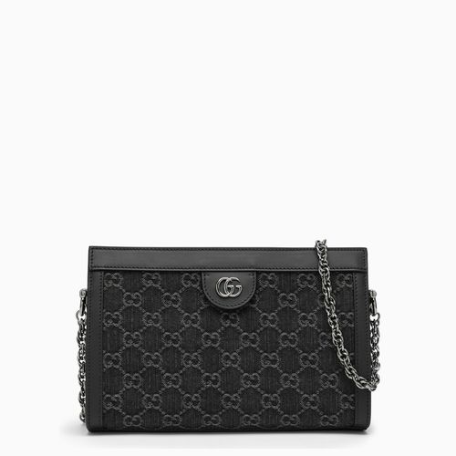 Borsa a spalla piccola Ophidia nera/grigia - GUCCI - Modalova