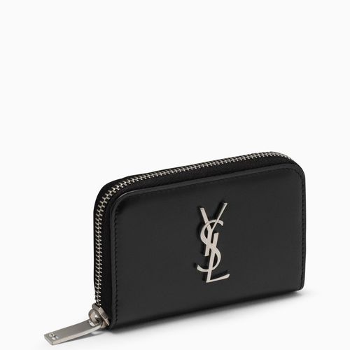 Black zipper around wallet - Saint Laurent - Modalova