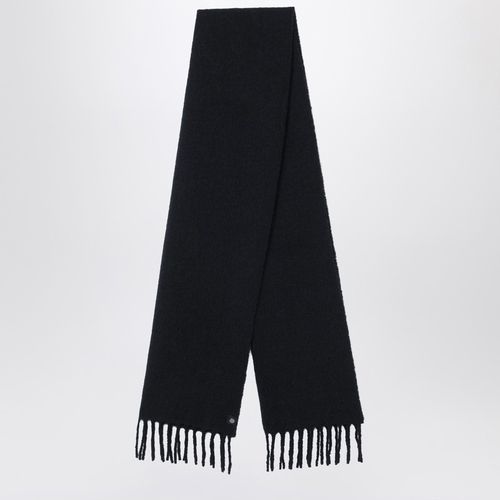 Black alpaca scarf with fringes - Canada Goose - Modalova