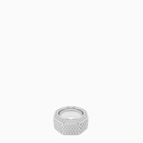 Dextera white/silver ring - Swarovski - Modalova