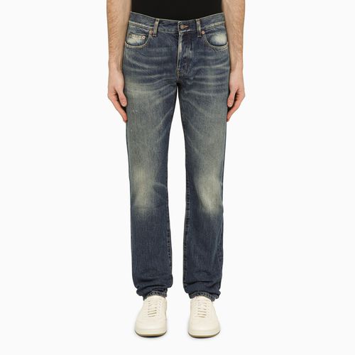 Deauville Blue denim slim jeans - Saint Laurent - Modalova