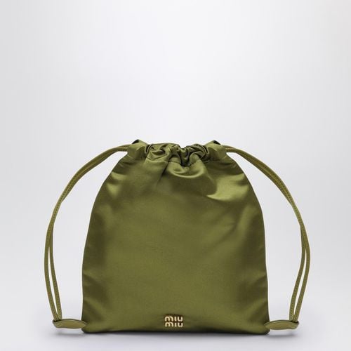 Green duchesse pouch - Miu Miu - Modalova